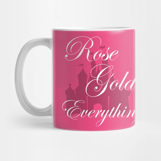 Rose Gold Everything T-Shirt by Chip and Company